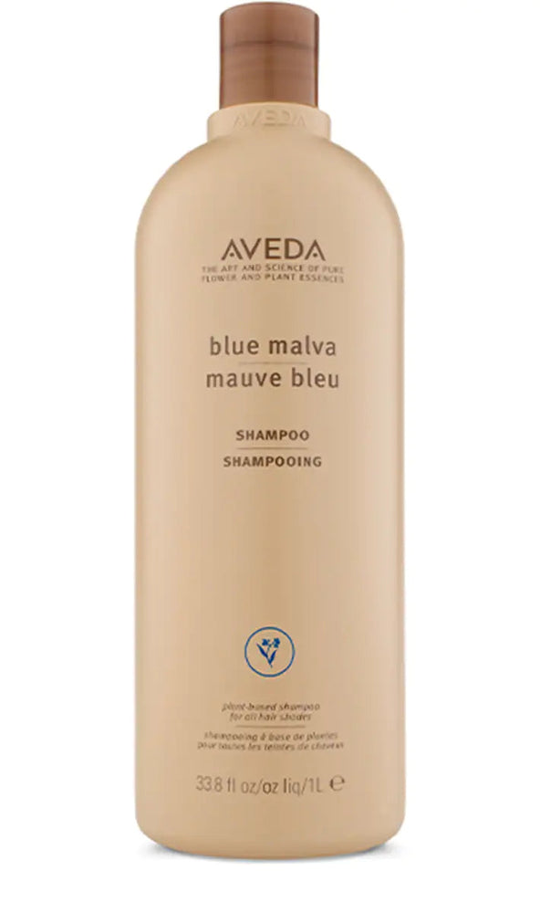   shampooing à la malva bleue